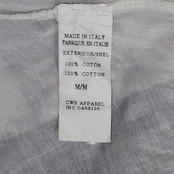 Charlie B Dress 100% Cotton Sleeveless White Size M - Picture 11 of 12